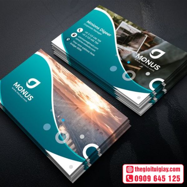 Name card có hình công ty