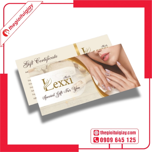  Mẫu voucher làm nail phong cách hiện đại 