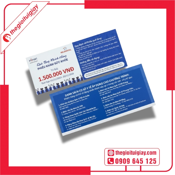  Mẫu voucher nhà thuốc phong cách hiện đại 