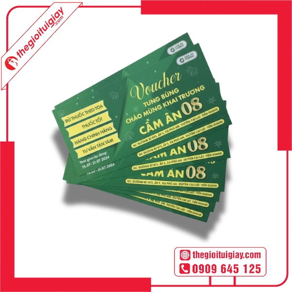  Mẫu voucher nhà thuốc dành cho khách hàng thân thiết 