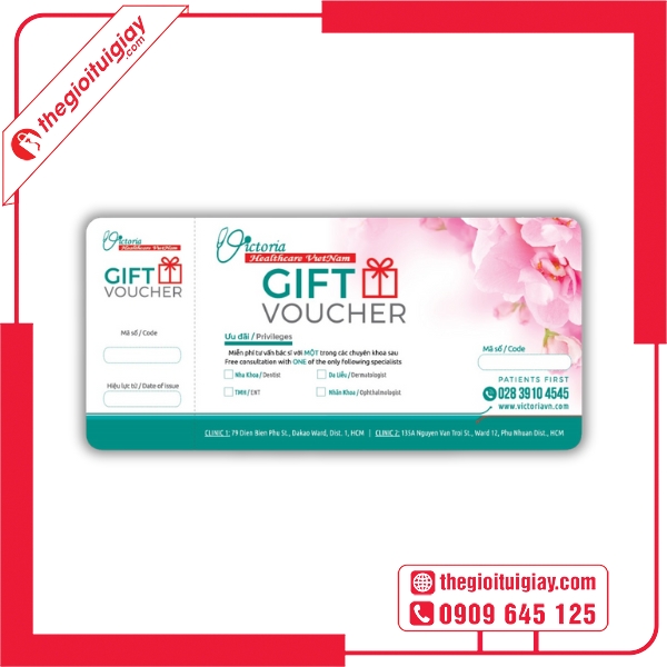  Mẫu voucher phòng khám ưu đãi kiểm tra sức khỏe định kỳ 