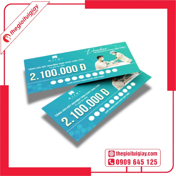  Mẫu voucher phòng khám dành cho chương trình khuyến mãi 