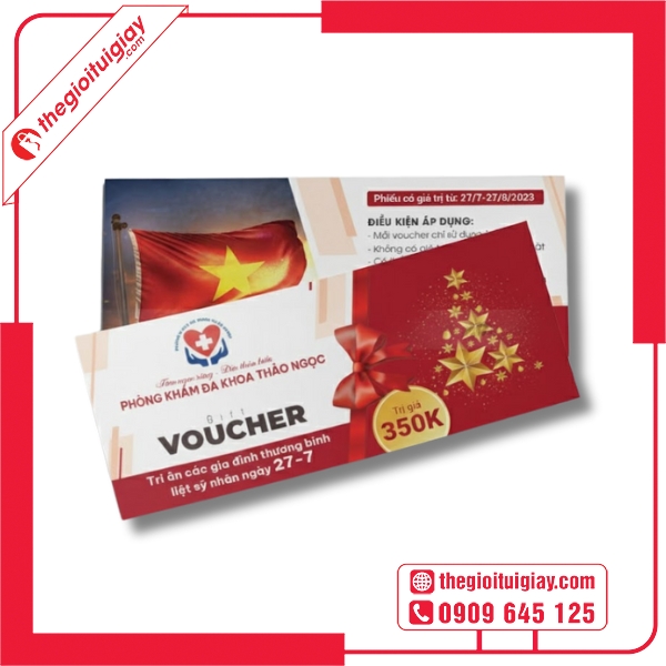 Mẫu voucher phòng khám đẹp, dễ sử dụng