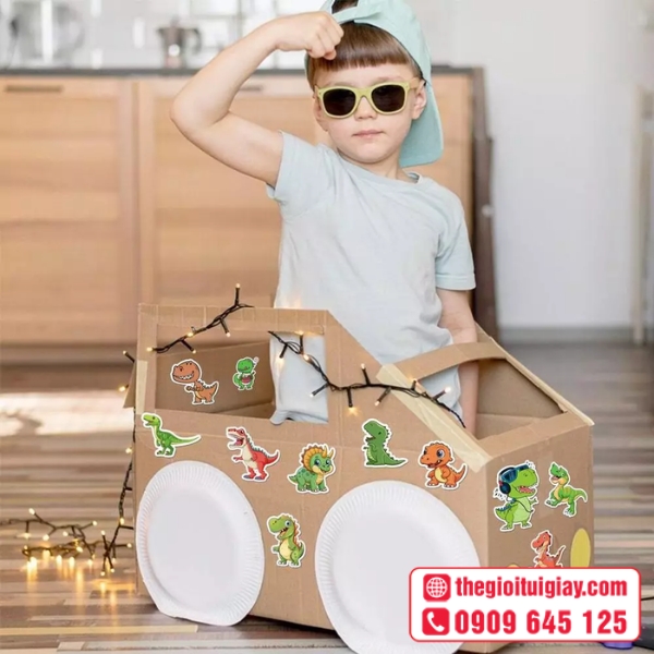  Mẫu sticker khủng long d&agrave;nh cho trẻ em 