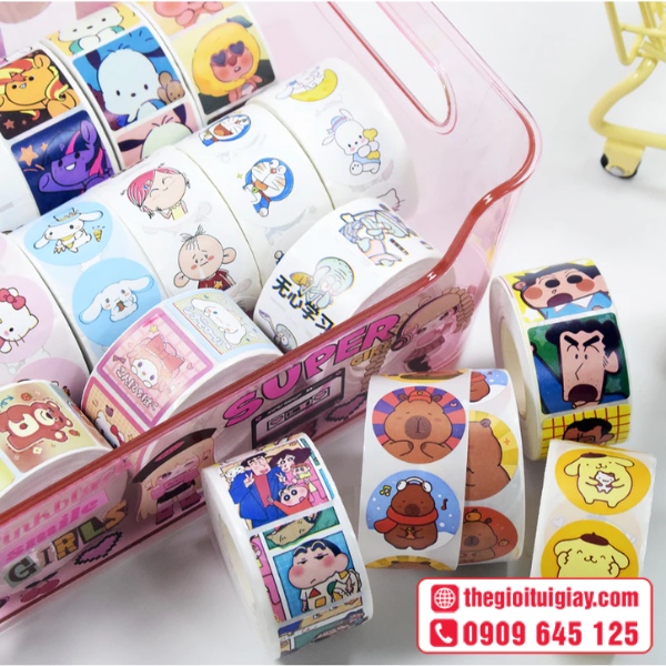  Mẫu sticker cuộn c&aacute;n mờ cao cấp 